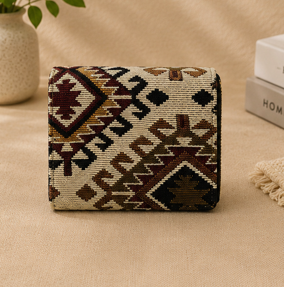 Jacquard Mini Wallet 2.0(Brown)