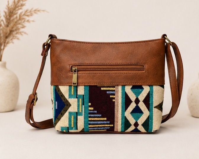 Classic Jacquard Sling Bag