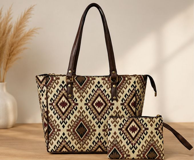 Jacquard UT 3 Partition Tote Bag